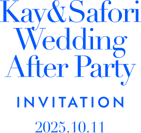 Kay&Safori Wedding Arter Party